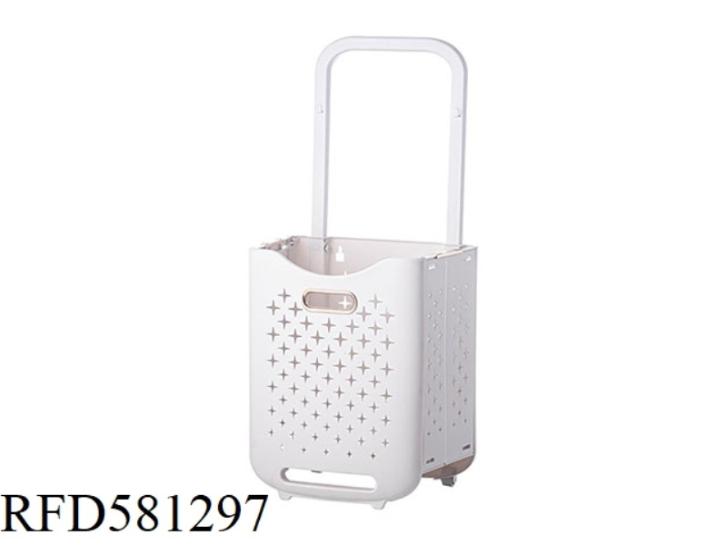 FOLDING LAUNDRY BASKET MATERIAL :PP+ABS