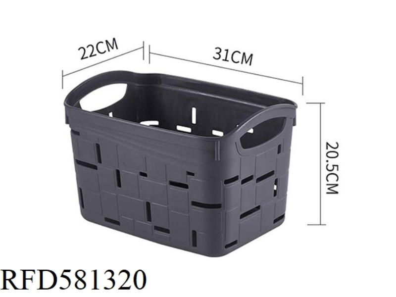 LARGE MATERIAL OF GEOMETRIC STORAGE BASKET :PP