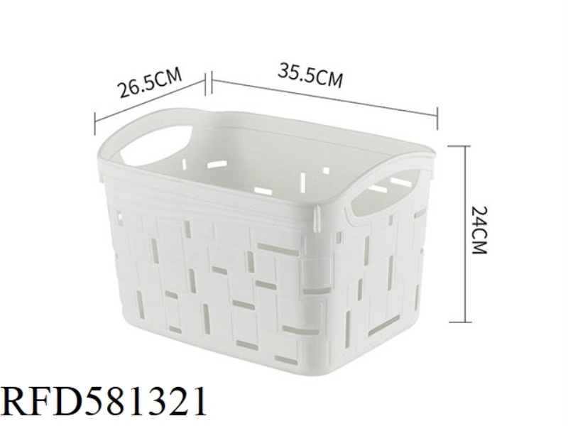 LARGE MATERIAL OF GEOMETRIC STORAGE BASKET :PP