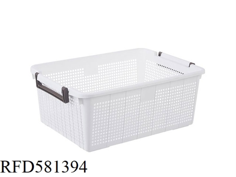 JAPANESE SUPERIMPOSED STORAGE BASKET (LARGE) MATERIAL :PP