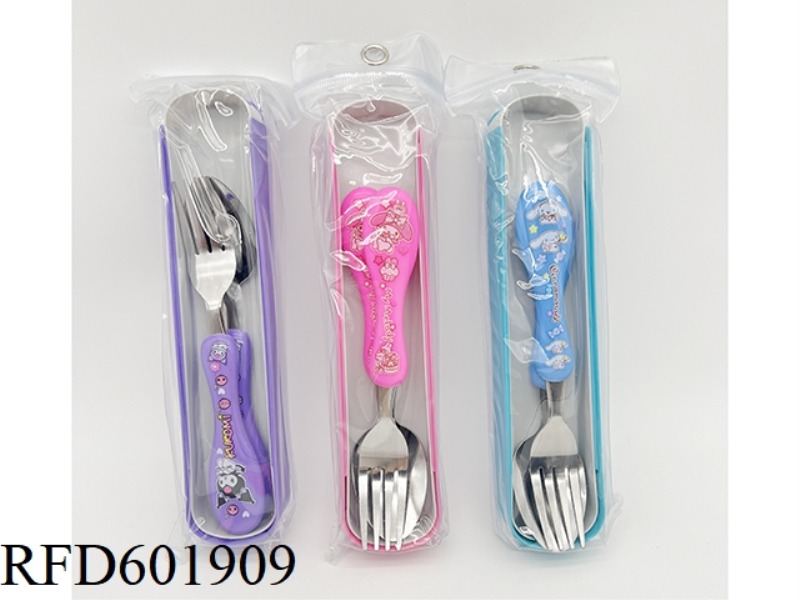 CHILDREN'S CUTLERY SET SANRIO