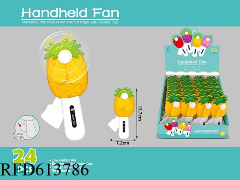 PINEAPPLE FAN 24PCS