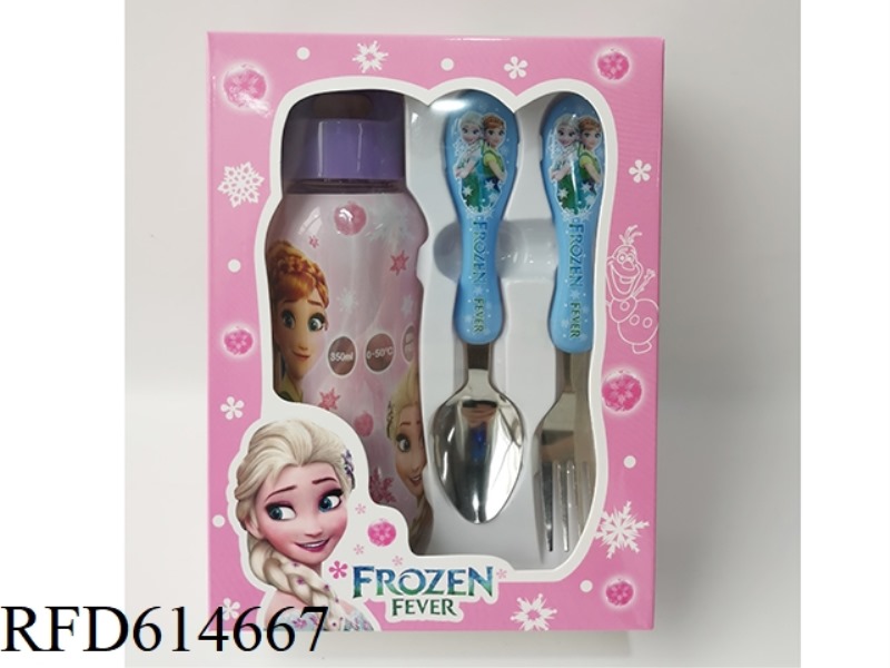 CHILDREN'S CUTLERY WITH KETTLE FROZEN