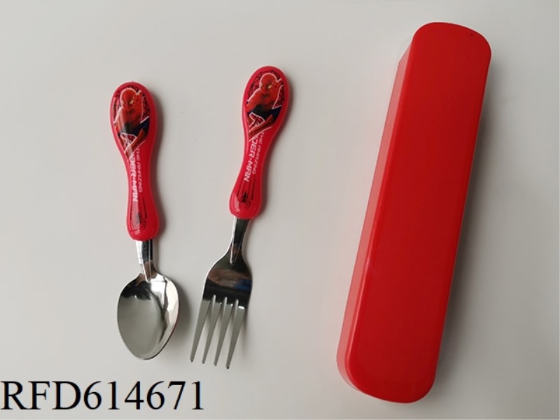 CHILDREN'S CUTLERY SET SPIDER-MAN