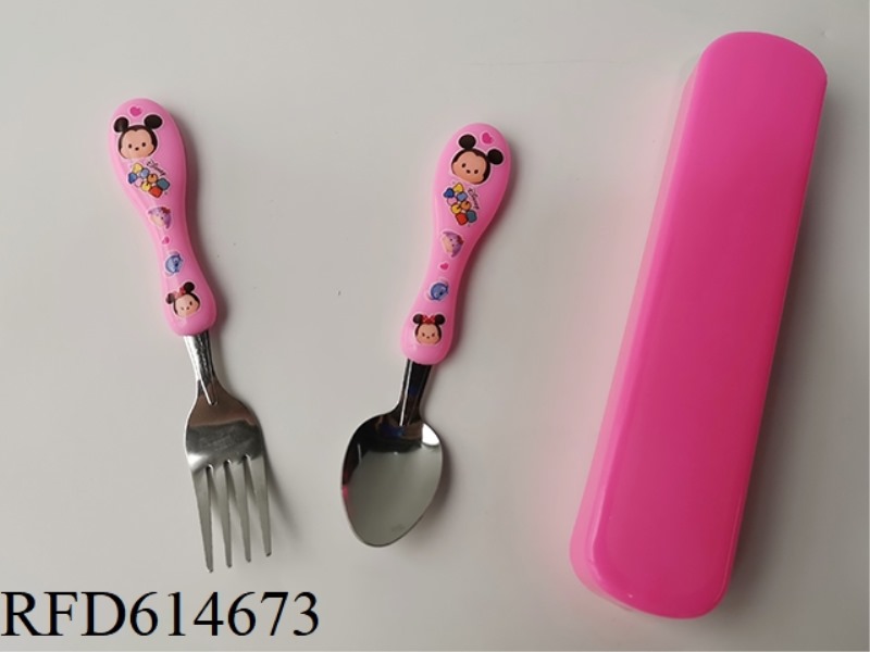 CHILDREN'S CUTLERY SET LITTLE MICKEY HEAPS HEAPS