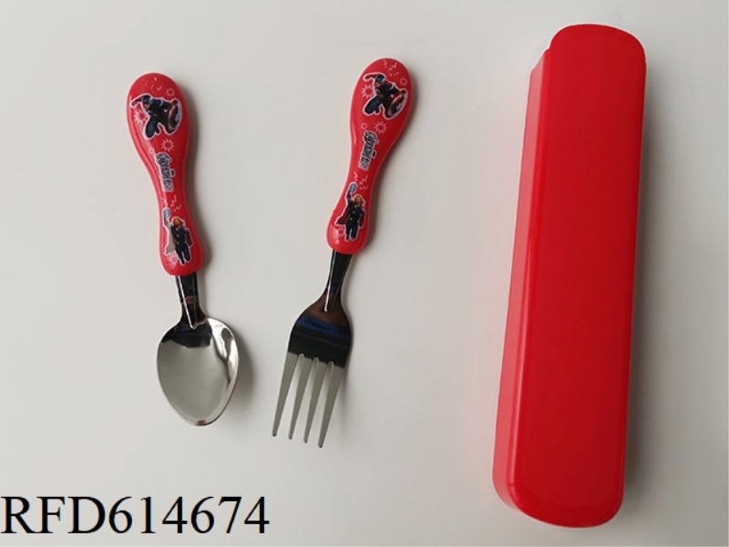 CAPTAIN AMERICA CUTLERY SET FOR KIDS
