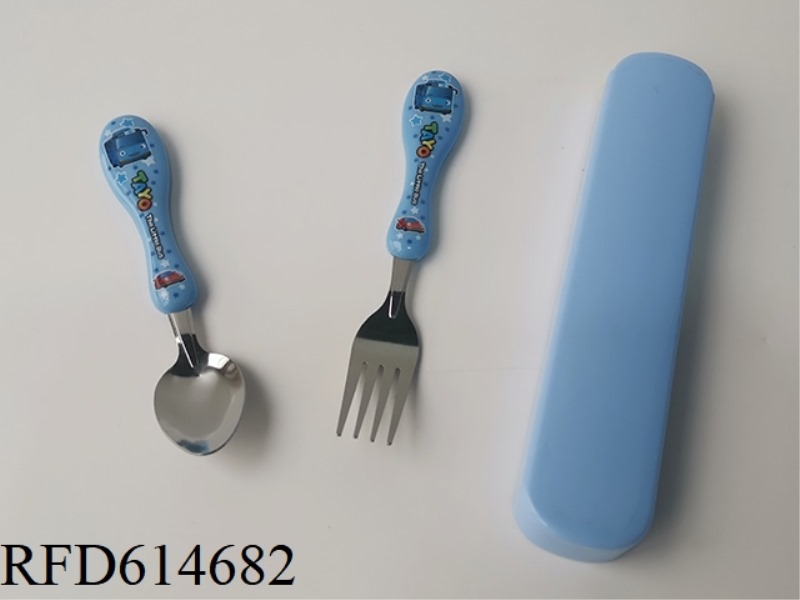 CHILDREN'S TABLEWARE SET TAYO CAR