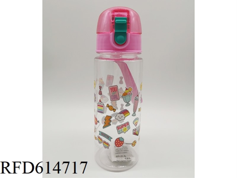 CANDY 550ML WATER BOTTLE (FDA FOOD GRADE)