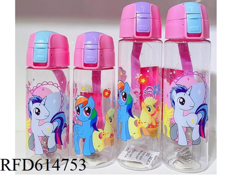 LITTLE PONY WATER BOTTLE 350ML (FDA FOOD GRADE)
