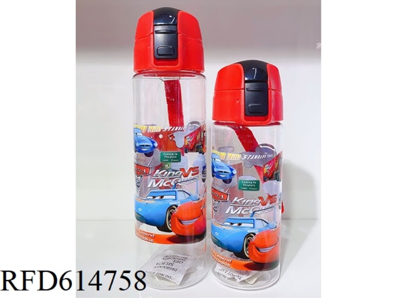 CARS FOR KIDS BOTTLE 350ML (FDA FOOD GRADE)