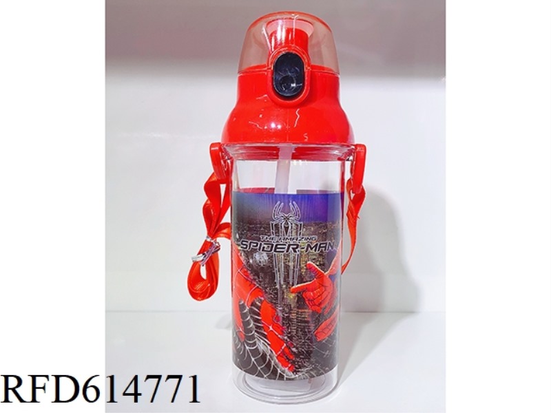 SPIDER-MAN KIDS WATER BOTTLE 450ML (FDA FOOD GRADE)