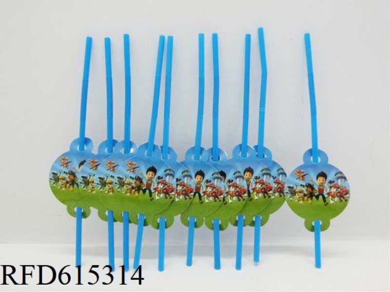 DOG PATROL STRAW