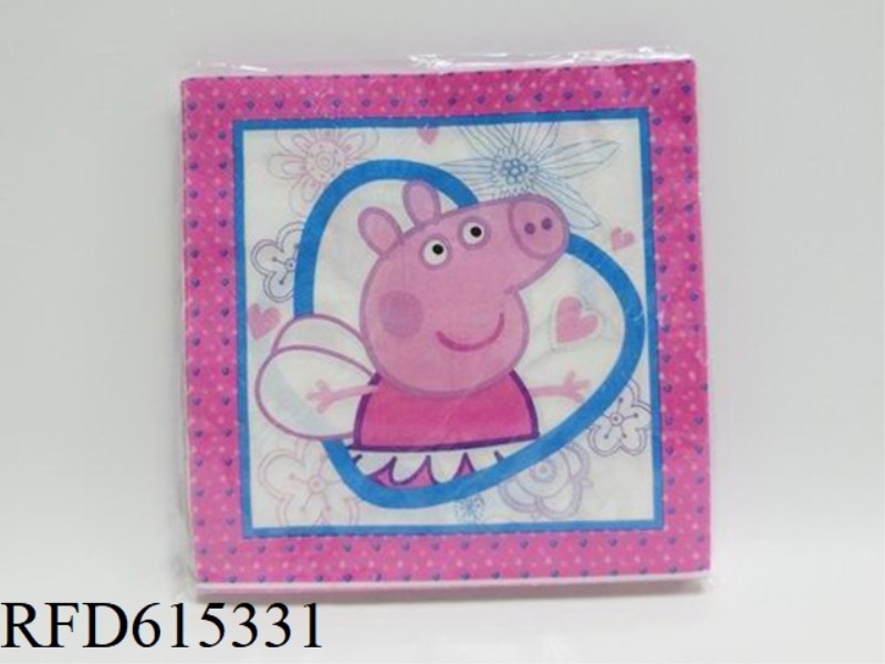 PEPE PIG NAPKINS