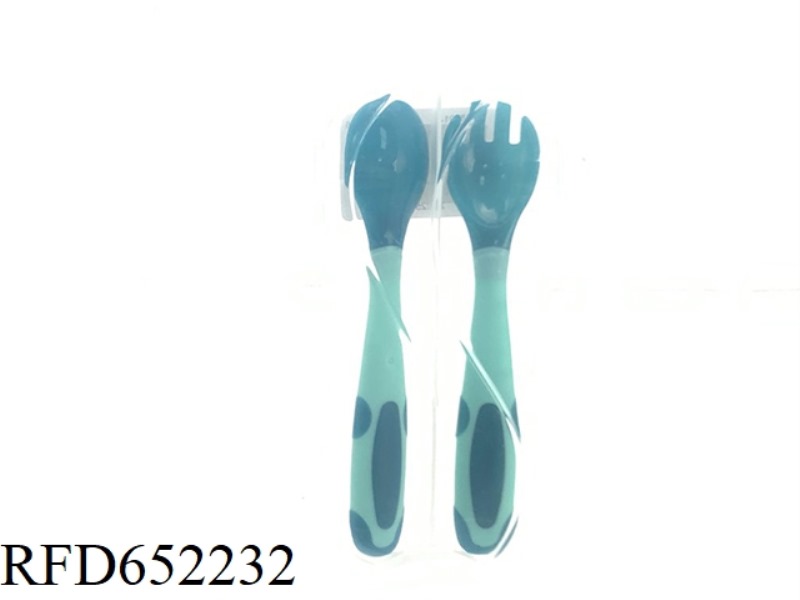 TEMPERATURE SENSITIVE TWISTED FORK SPOON
