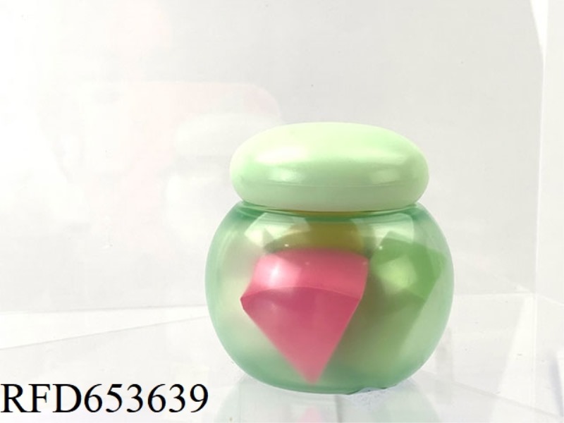DAISY VELVET POWDER PUFF