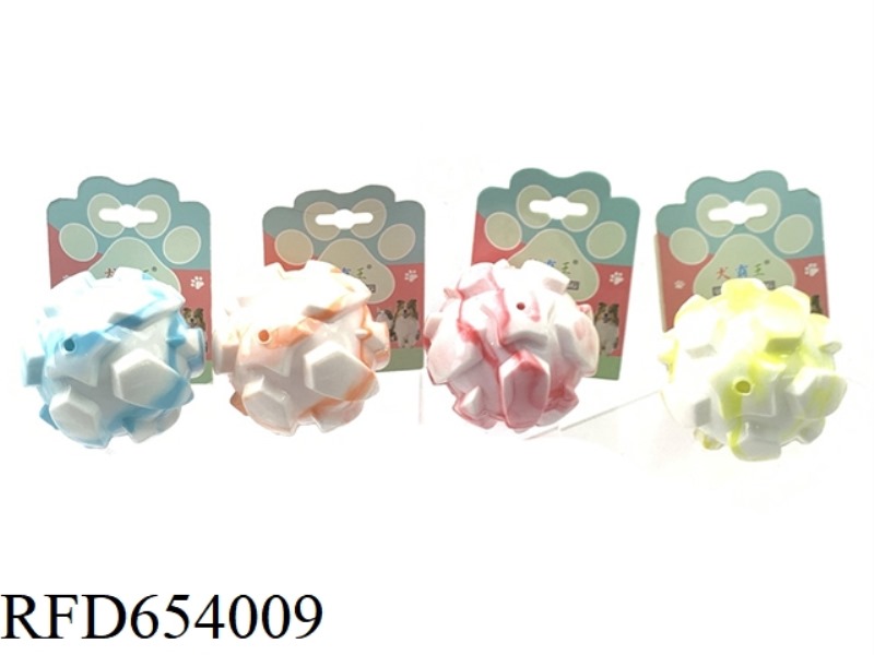 TWO-COLOR FIVE-POINTED STAR SOUNDING BALL