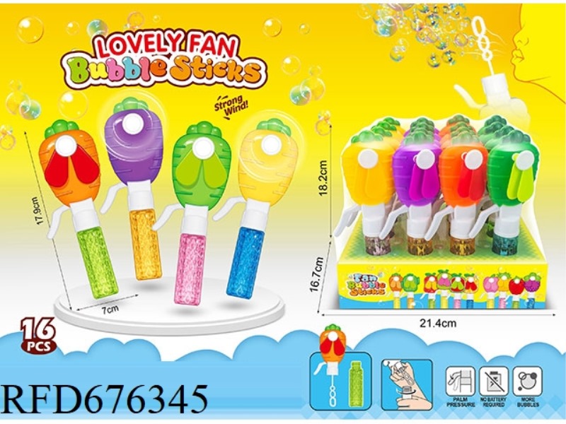 BUBBLE FAN (16PCS)