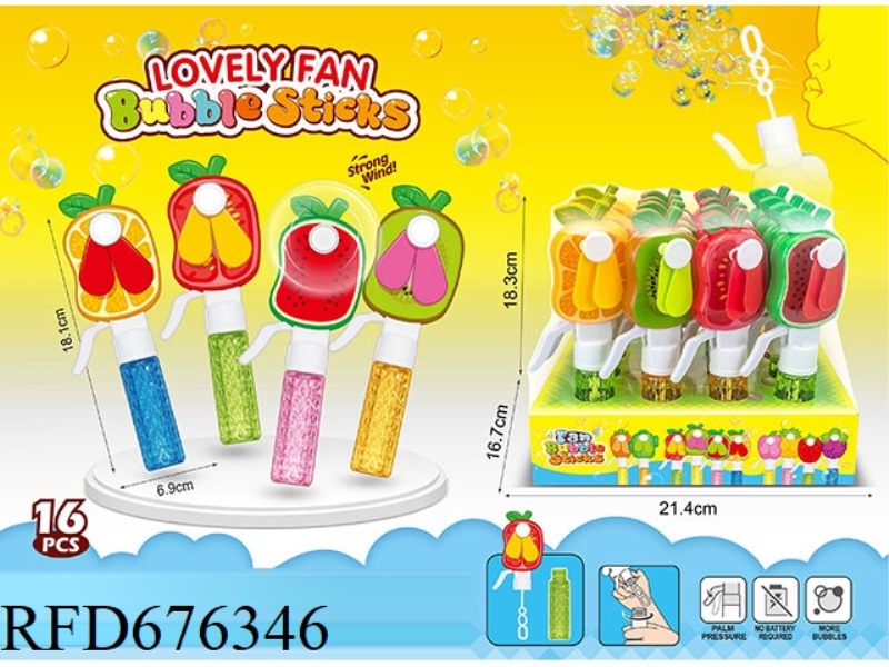 BUBBLE FAN (16PCS)