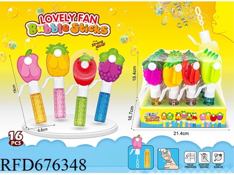 BUBBLE FAN (16PCS)