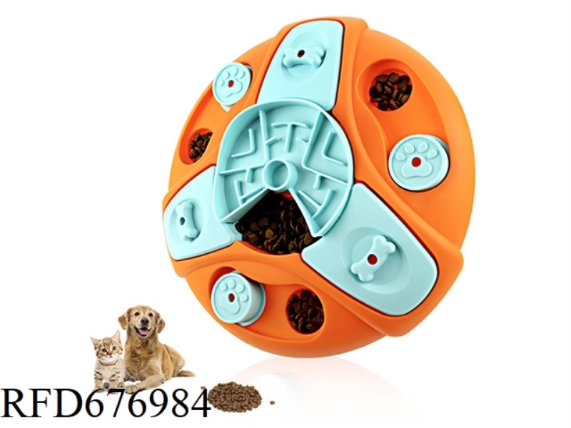 DOG FEEDING TRAY