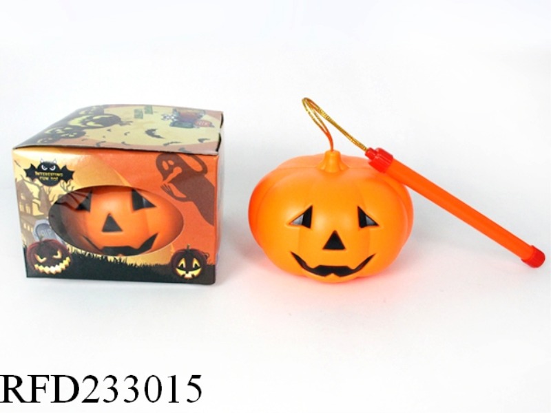 HALLOWMAS PUMPKIN LAMP WITH LIGHT AND MUSIC