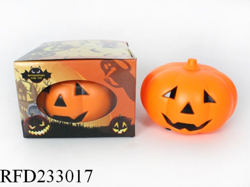 HALLOWMAS PUMPKIN LAMP WITH LIGHT AND MUSIC