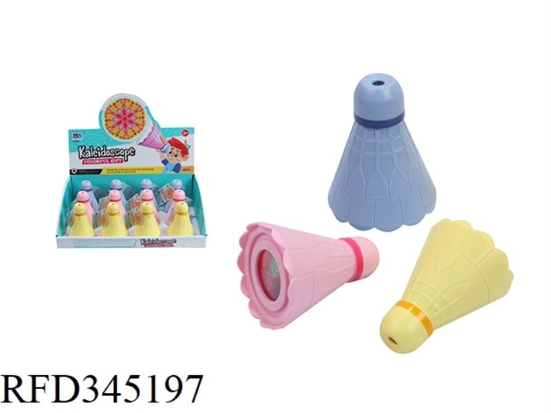 BADMINTON KALEIDOSCOPE 12PCS