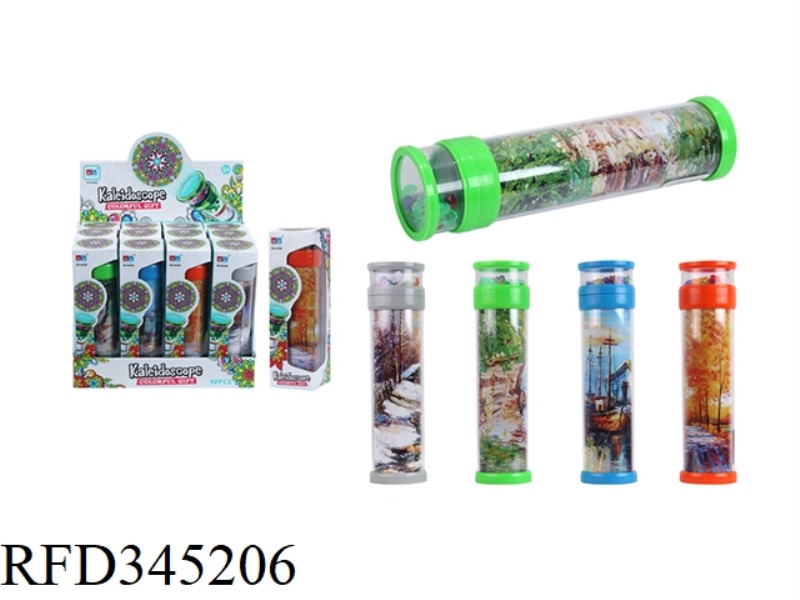 50 ACRYLIC KALEIDOSCOPE (ENGLISH ONLY) 12PCS
