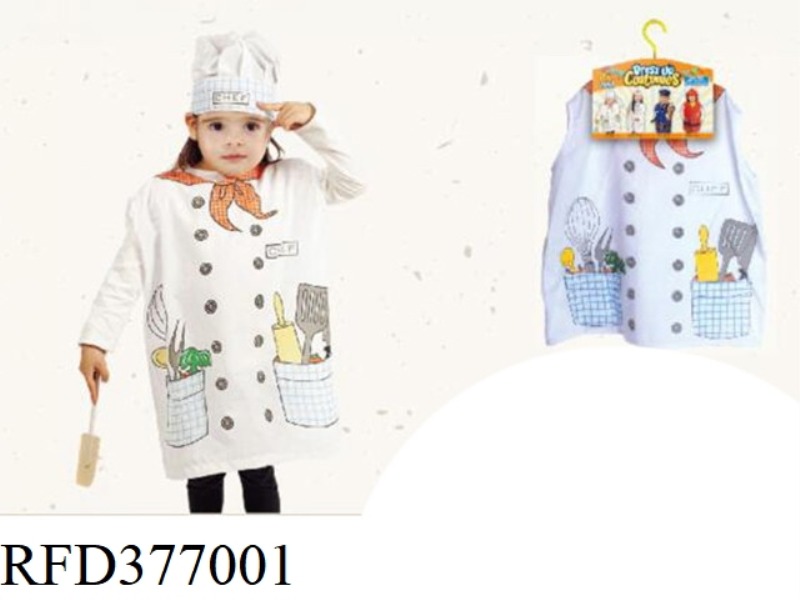 CHEF CLOTHES + HAT