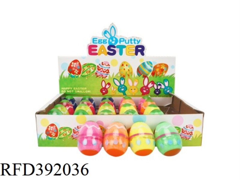 EASTER EGG PAINTING PUTTY24PCS