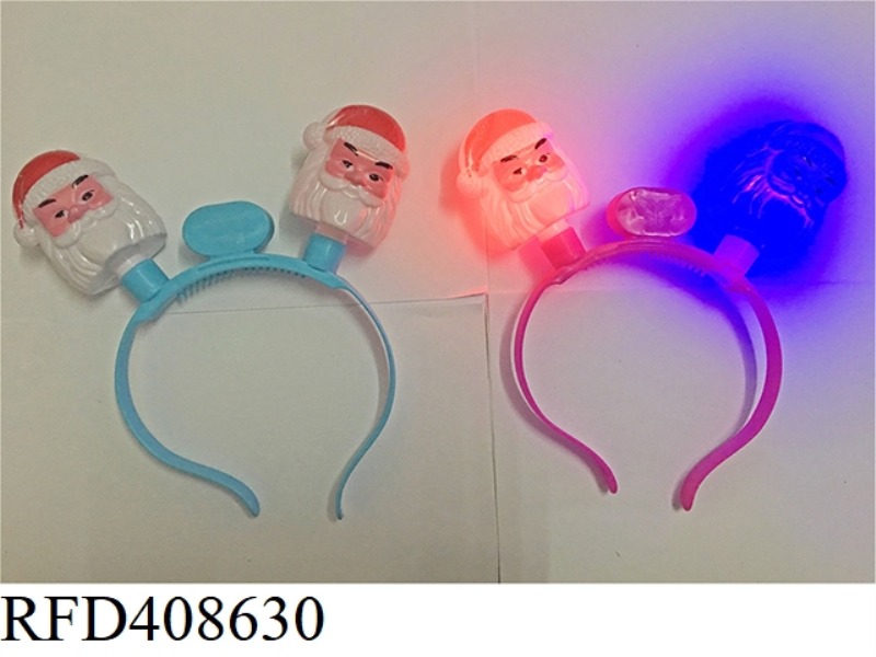 SANTA HEAD SHINING HEADBAND