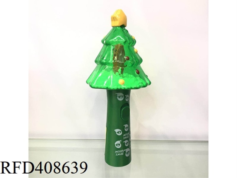 CHRISTMAS SNOWFLAKE ROTATING STICK