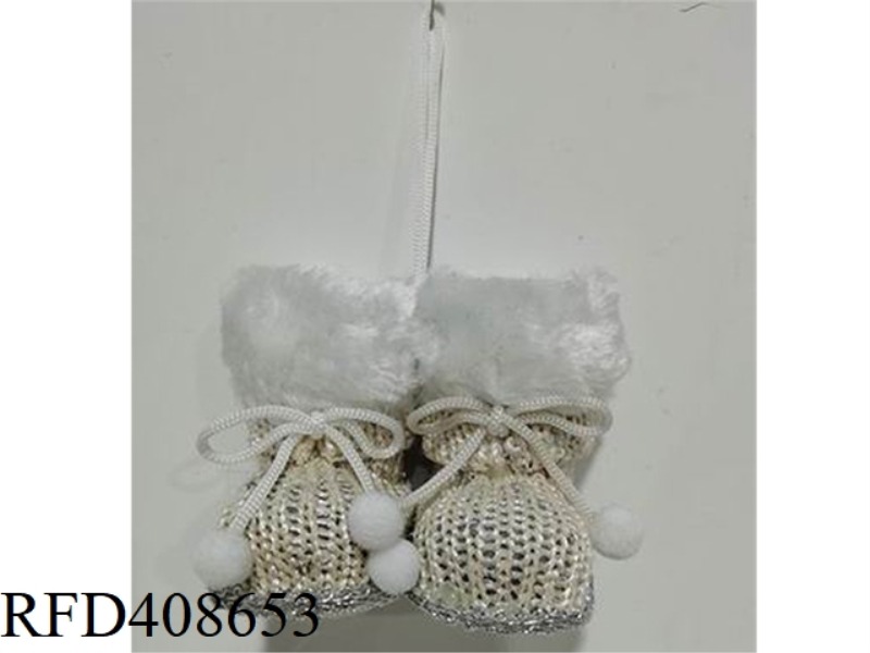 3 INCH CHRISTMAS SHOE PENDANT
