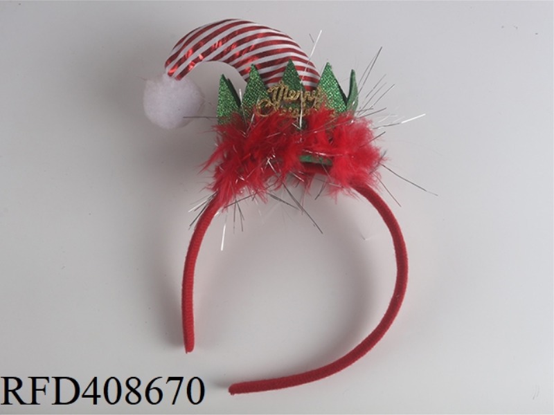 CHRISTMAS HAT HEADBAND
