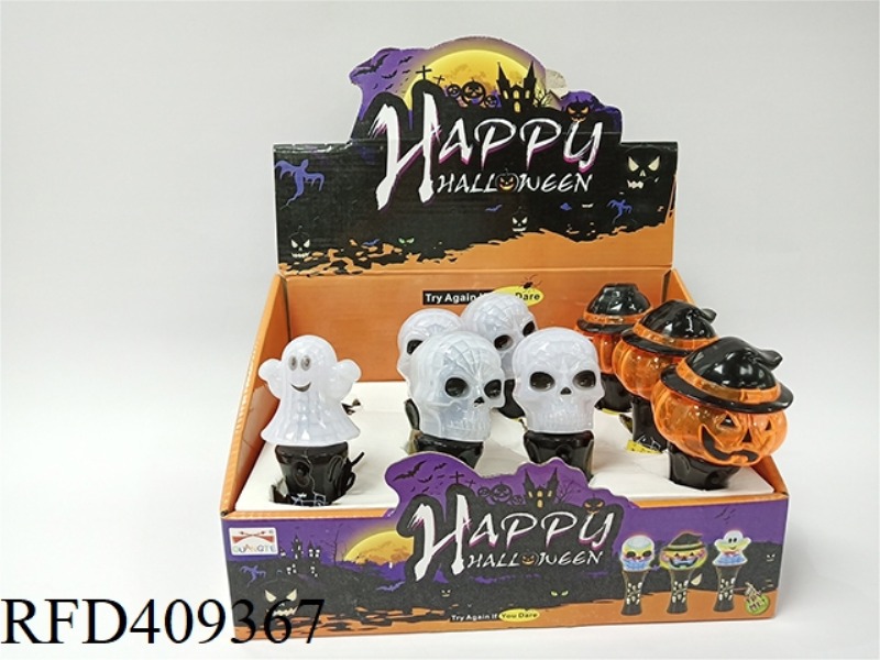 HALLOWEEN ELECTRIC FLASHING STICK 12PCS