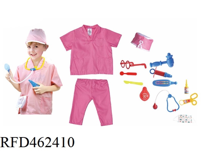 CHILDREN'S POWDER NURSE SUIT