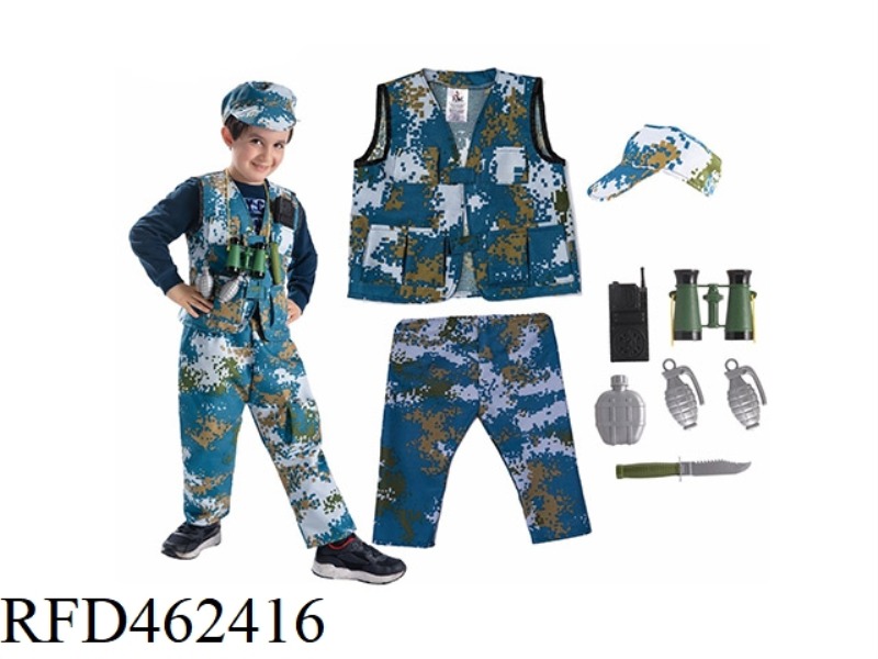 CHILDREN'S CAMOUFLAGE SUIT