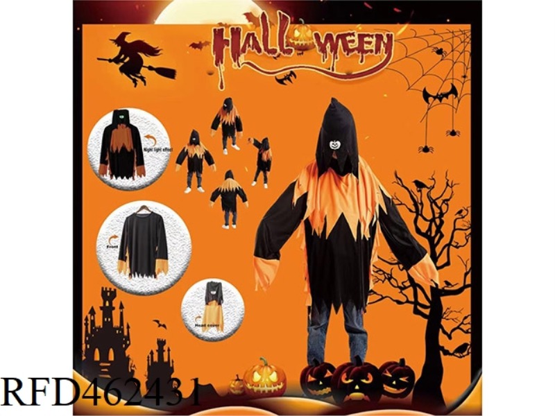 CHILDREN'S HALLOWEEN GLOW SUIT
