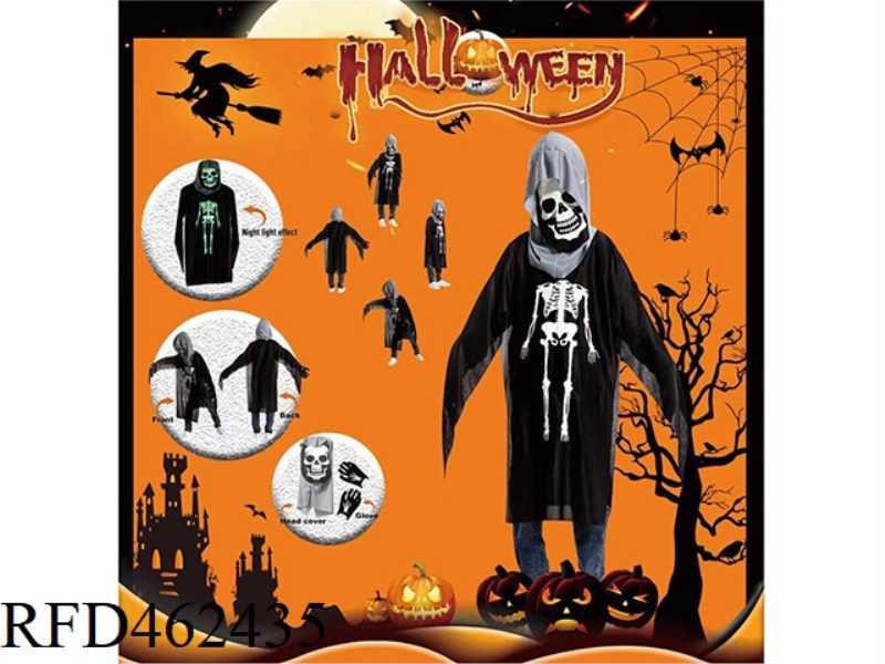 CHILDREN'S HALLOWEEN GLOW SUIT
