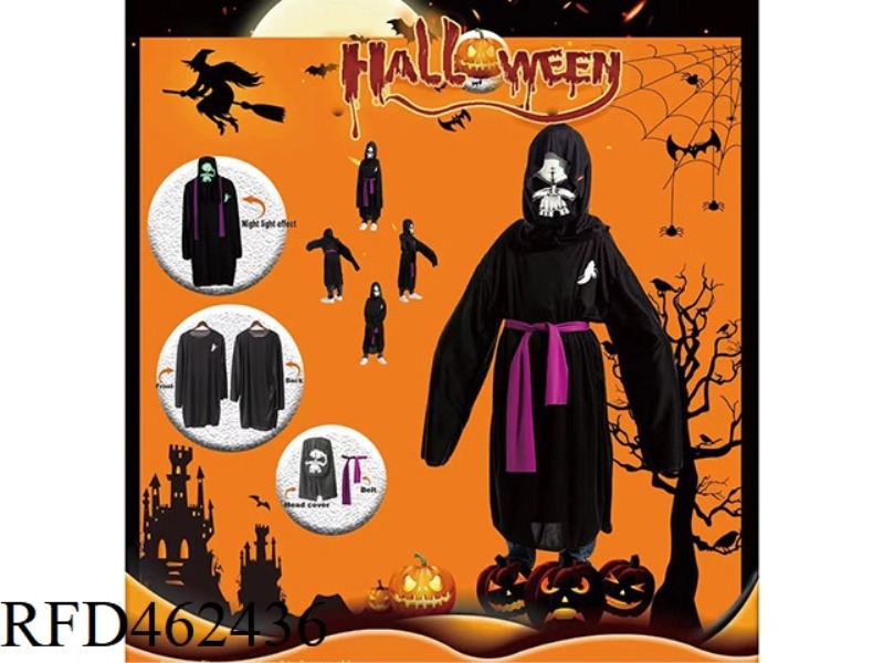 CHILDREN'S HALLOWEEN GLOW SUIT