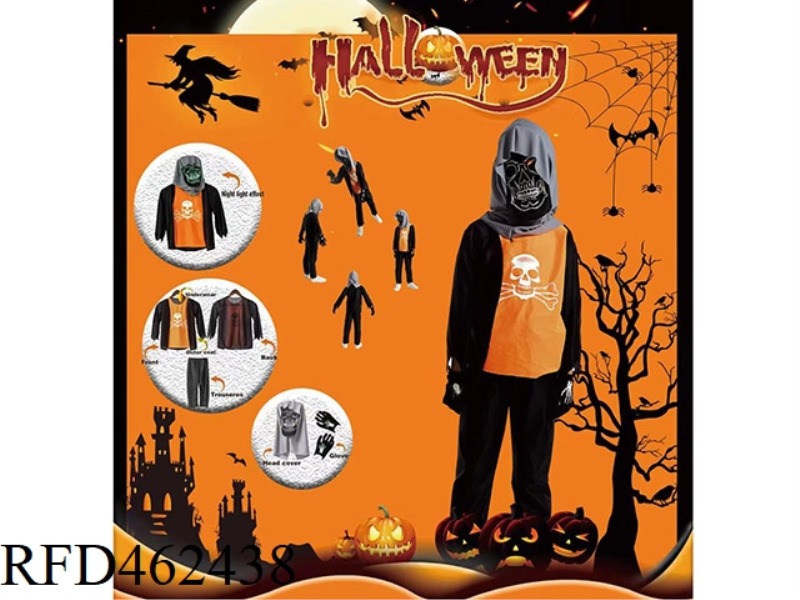 CHILDREN'S HALLOWEEN GLOW SUIT