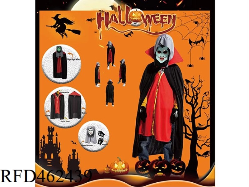 CHILDREN'S HALLOWEEN GLOW SUIT