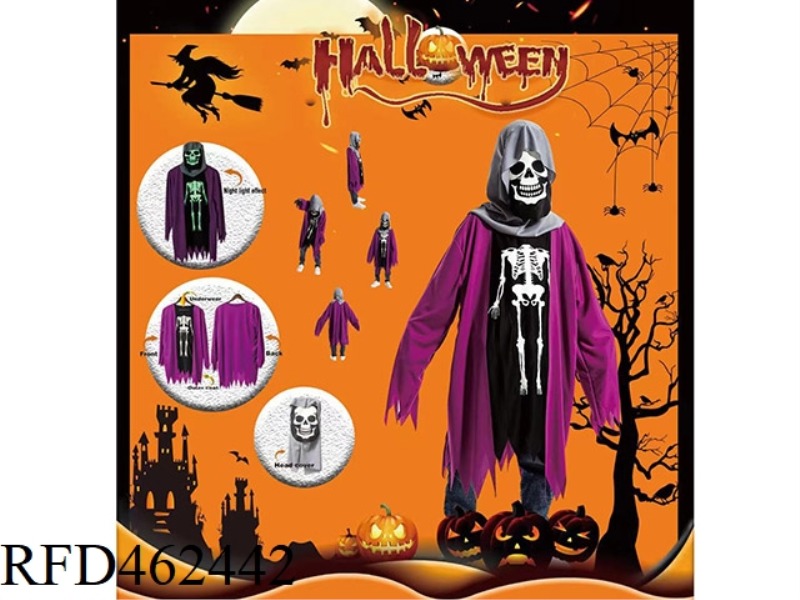 CHILDREN'S HALLOWEEN GLOW SUIT