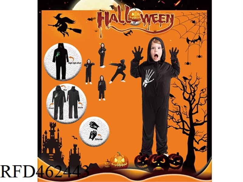 CHILDREN'S HALLOWEEN GLOW SUIT