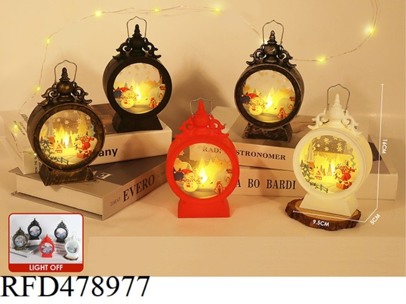 CHRISTMAS LED BELL LANTERN