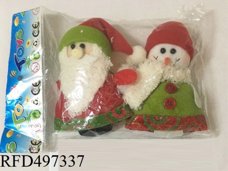 4 INCH SNOWMAN OLD MAN HANGING PIECES