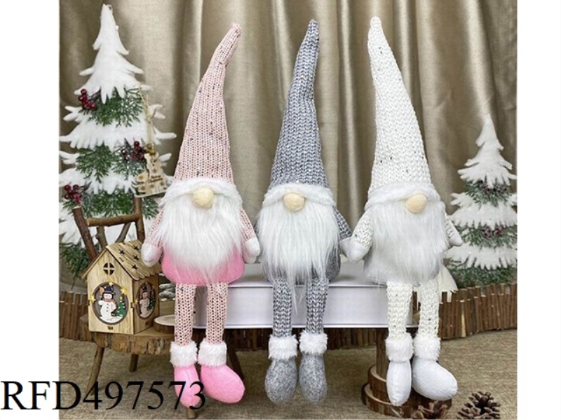 SANTA GNOME, NORDIC OLD MAN WITH LONG LEGS