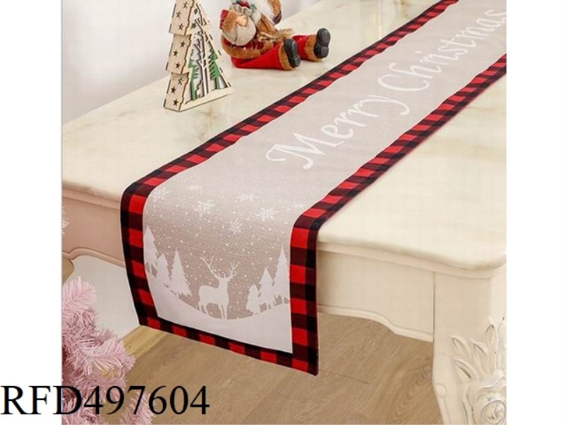CHRISTMAS TABLE FLAG