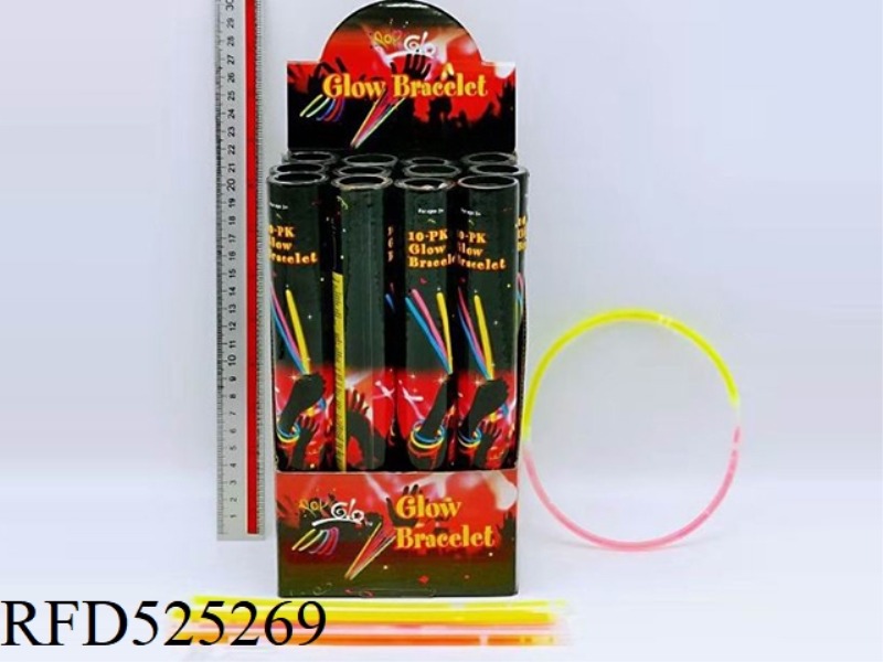 15PCS WITH FLUORESCENT BRACELETS