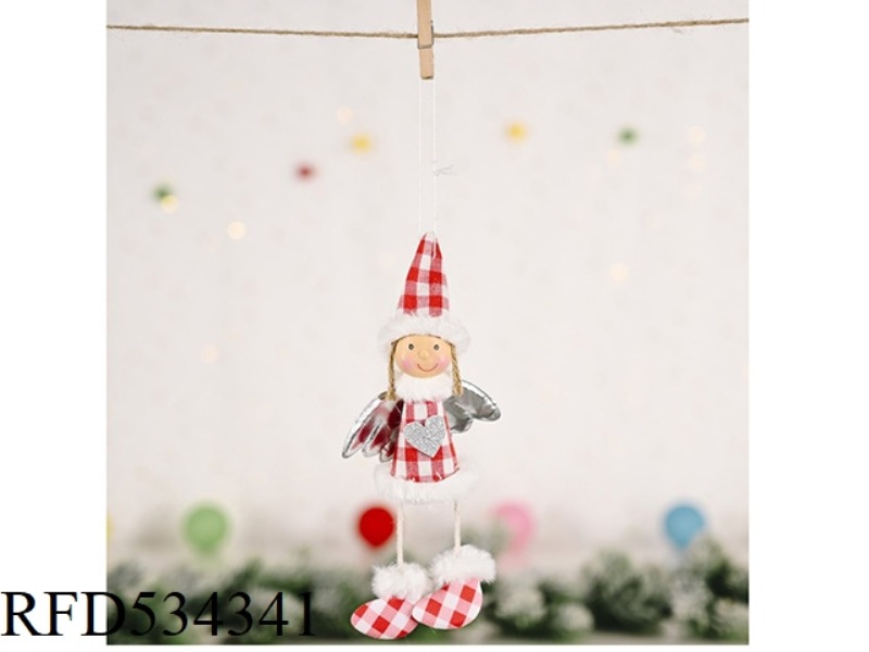 GINGHAM WING LOVE GIRL PENDANT TYPE C